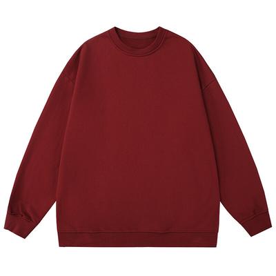 Crew Neck Pullover Sweater Men's and Women's Trendy Brand Loose and Versatile Casual Sports Top Sweater
