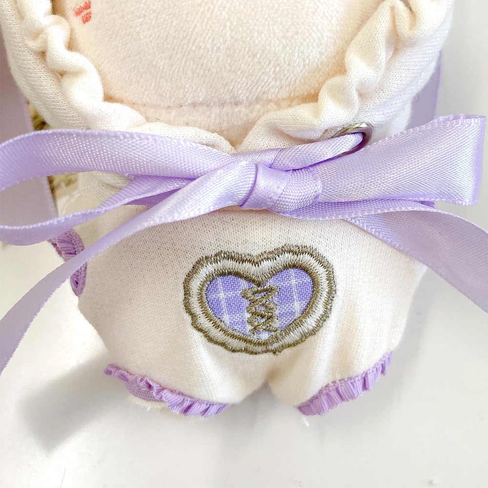 Schottenkaro Hasenohren Kigurumi Lavendel Plüsch Kigurumi Otaku Kpopdoll Kostüm (10 cm) Spielzeug, Accessoire, Lieblings-, Puppe, Maskottchen, [Gebraucht]