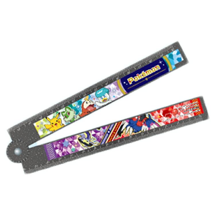 Showa Note Folding Ruler Exciting New School Year School Supplies Elementary School Entrance 15cm 30cm Gift 280330 Pokémon - - Pokémon - - - - -