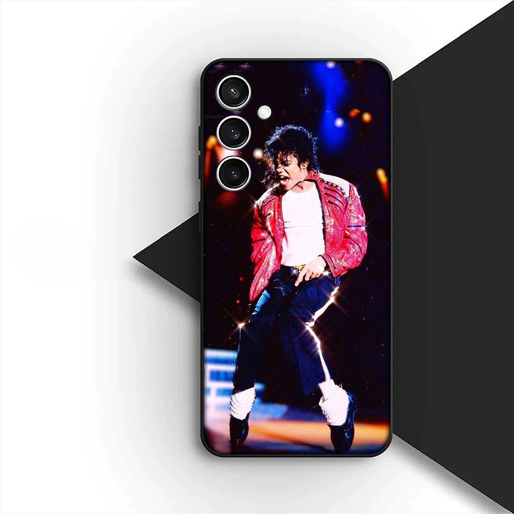Handyhülle für Samsung Galaxy S22 S21 S20 FE Ultra Plus A07 A17 A15 A16 A25 A57 A37 Weiche Hülle M-Michaels Heißes J-Jacksons Poster