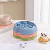 baizihuahu Dog Slow Feeder Bowl, Cat Eating Anti-Slip Bottom Pet Dish, Reduces Choking Vomiting for Cats Dogs