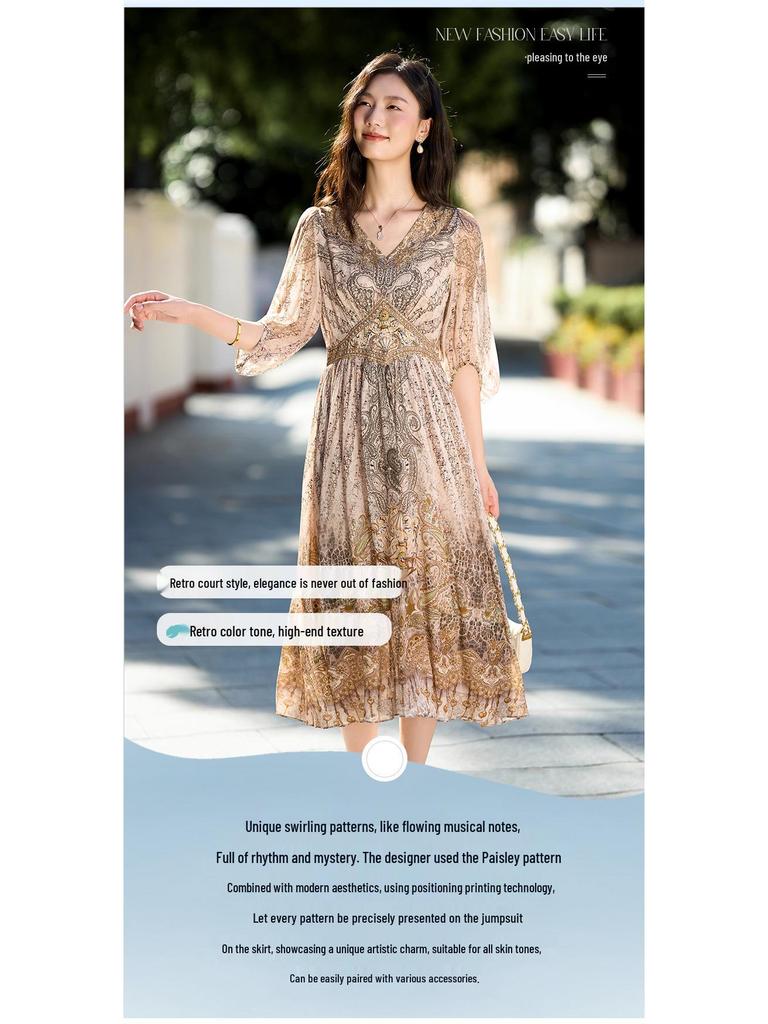 Silk Dress Model 80169-460-759