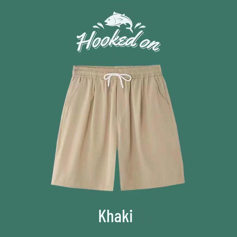 Pánské letní ležérní volné květinové plážové šortky