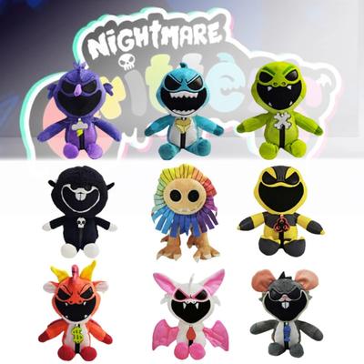 Nightmare Critters Peluş Yumuşak Bebek Koleksiyonu Smile Critters Oyuncak Doldurulmuş Haşhaş Modeli Oyun Zamanı Odası Dekorasyonu Noel Hediyesi Oyuncak