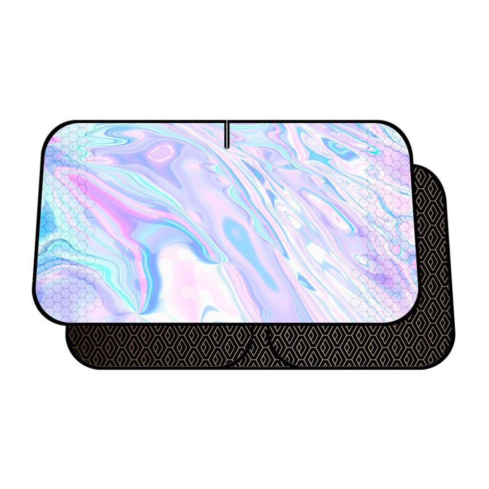 Car Windshield Sun Shade Front Window Sunshade Windshield Sun Protection Cover UVR-Blocker Cooling Heat Shield Curtains