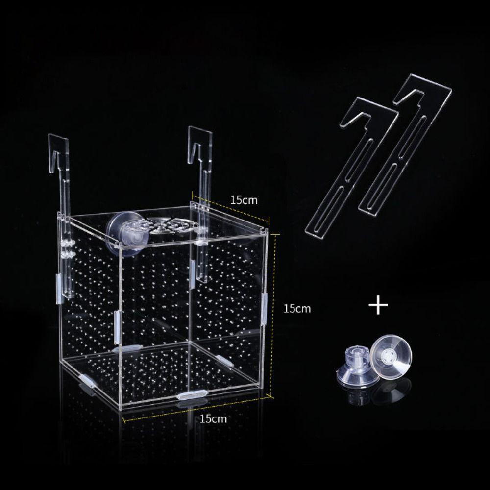 For Baby Fishes Aquarium Accessories Incubator Hatchery Fish Breeding Box Fish Separation Box