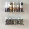 Wall-mounted Multipurpose Spices Rack Organizer Kitchen Accessories Set Kitchen Rack Punch-free Drain Rack Kitchen Storage Shelf