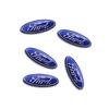 Car Remote Key 14/21mm Metal Logo Sticker Accessories For Ford Focus Fiesta Puma Ranger Kuga MK7 MAX F150 Mondeo APZ1
