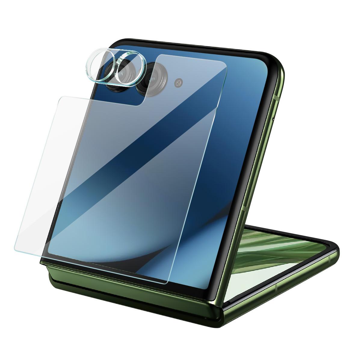 

IMAK For Motorola Razr 50 Ultra 5G/Razr+ 2024 5G Camera Lens Film with Acrylic Cap+Rear Screen Film As Shown A