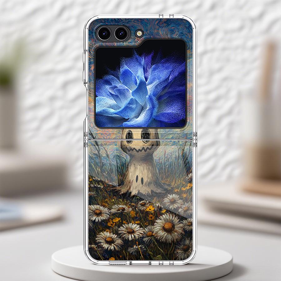 

Case for Samsung Galaxy ZFlip4 ZFlip7 Z Flip 7 6 5 4 3 ZFlip6 ZFlip3 ZFlip5 Transparent Soft Phone Cover Funny Pokemon Mimikyu Galaxy Z Flip5