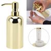 Countertop Soap Dispenser 201 Stainless Steel Press Type Liquid Hand Dish Pump Bottle for Bathroom Kitchen Golden