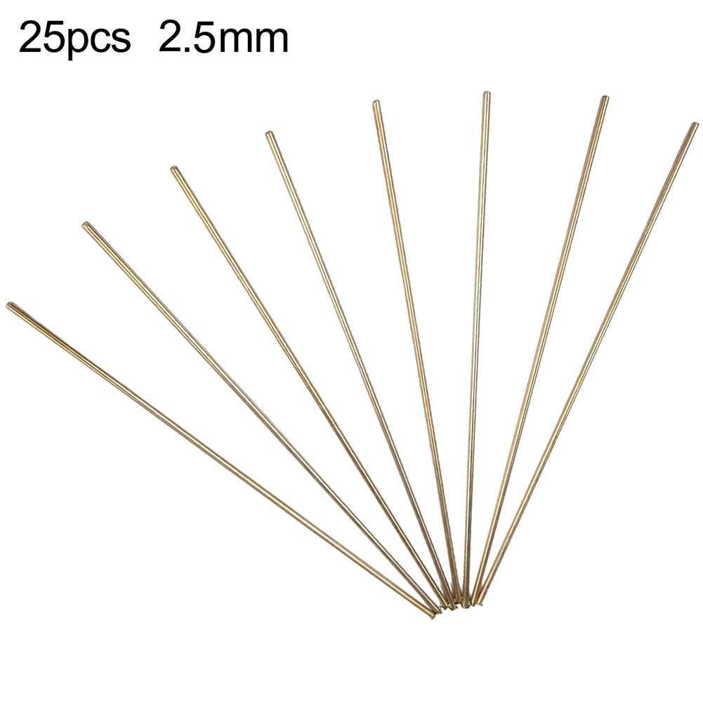 DIY Welding Rods Brazing Rods 1.6mm Diameter Brass Welding Rods Set Elongation 25 Temperature Range 1634-1661 F