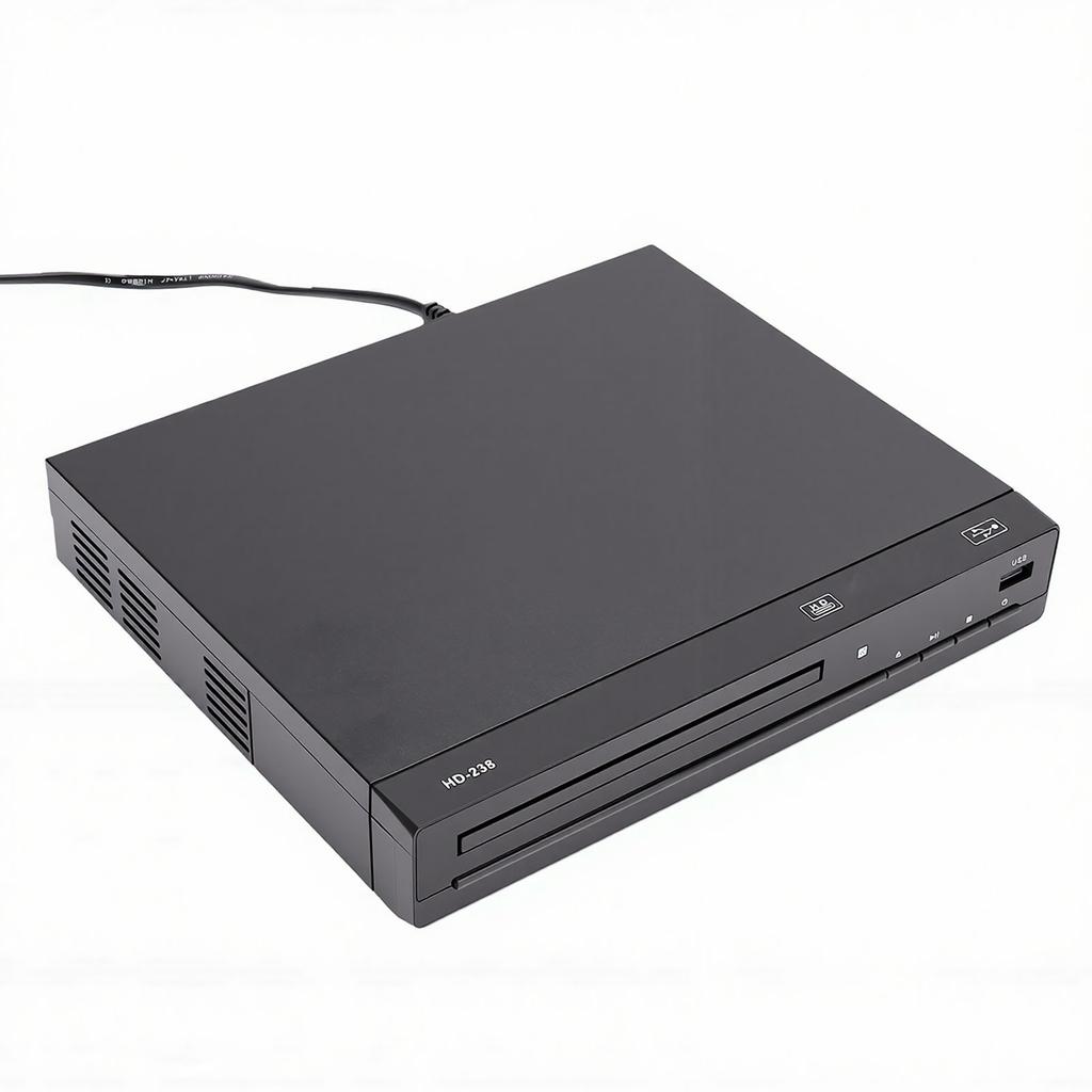 DVD Player for TV All Region 1080P Home Stereo Player with LED Digital Display USB CD MP3 Playback HD Multimedia