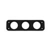 Car Lighter Bracket Charger Switch Voltmeter Mount Plate 1/2/3 Hole Car USB Panel for Car Ship Motorcycle Truck Interior Part