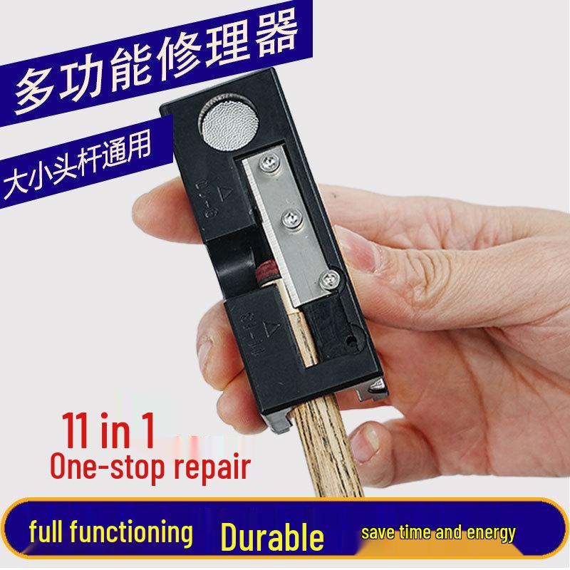 11-in-1 Billiard Cue Tip Repair & Shaping Tool