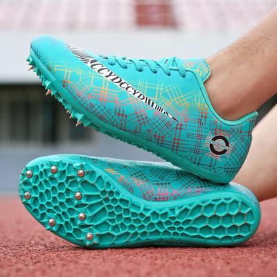 Track and Field Shoes Men's Track Sprinting Nail Shoes Men's and Women's Short and Long Running Long Jump Shoes High School Entrance Nail Shoes
