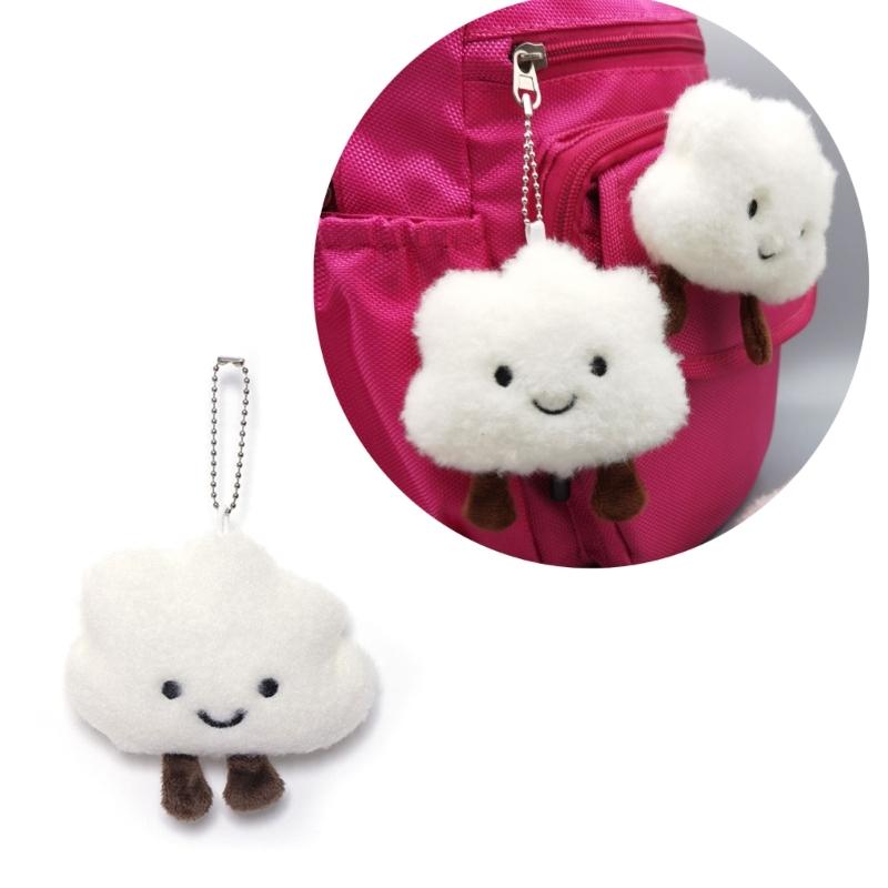 Cloud Pendant Keyring Practical Phone Strap Chain Keychain Jewelry Ornaments Keyring Accessory for Bags Backpacks Phone