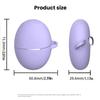 For Huawei FreeBuds 6 Silicone Case Wireless Earphone Anti-Scratch Protective Cover with Carabiner