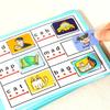 Interactive DIY Kids Busy Book Toy 1-10 Quantity Word Cognition Alphabet Puzzle Game  Kids