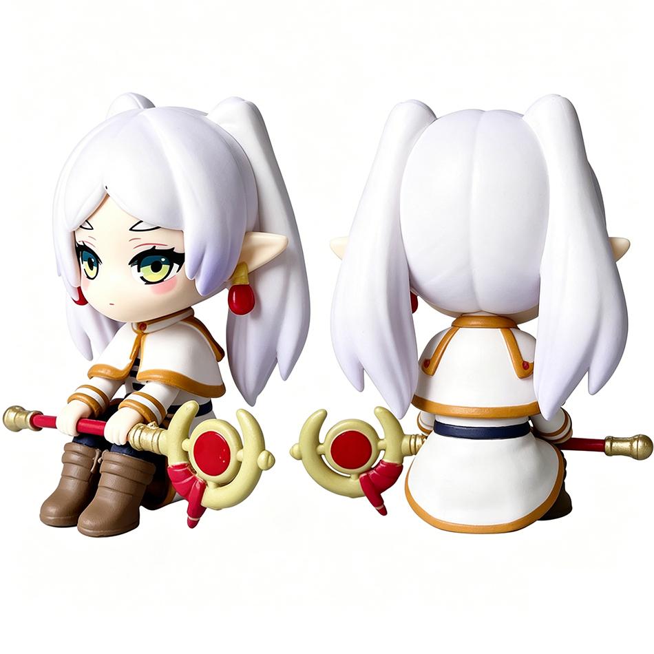 Anime Frieren Beyond Journey'S End Figure Anime Elf Frieren Pvc Statue Collectible Doll Ornament Toy Gift In Stock