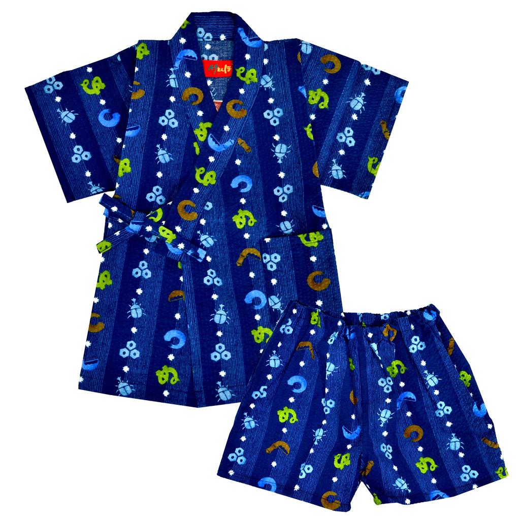 Aiai Jinbei In Limited Sizes Perfect for and Fireworks Children's "Kamawanu" (Made Japan) - Stock, 90/100/110/120, Cute, Stylish, Washable, Cool,