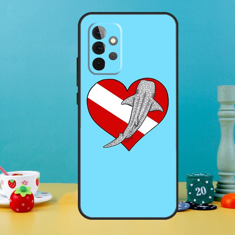 whale sharks Case For Samsung Galaxy A55 A56 A36 A54 A34 A14 A05 A16 A26 A12 A32 A52 A13 A33 A53 A15 A35