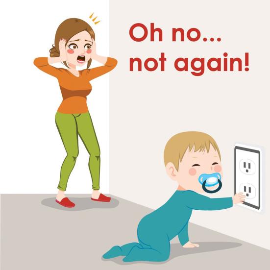 12Pcs Anti Electric Shock Outlet Plugs Covers Insulated Plastic Baby Protection Electrical Outlet Cover for Children