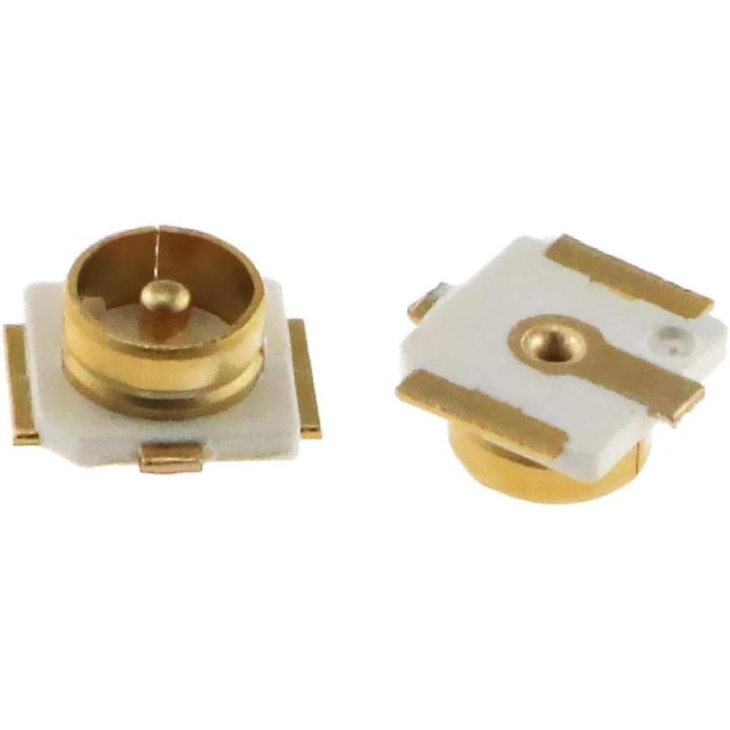 E-outstanding 4PCS IPEX/IPX U.FL SMD SMT Solder for PCB Mount Socket Jack Female RF Coaxial Connector Antenna Block