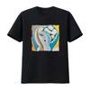 Cotton T Shirt Layla and Other Assorted Love Songs Derek The Dominos Artistic Woman with Flowers Design Vintage Washed Unisex
