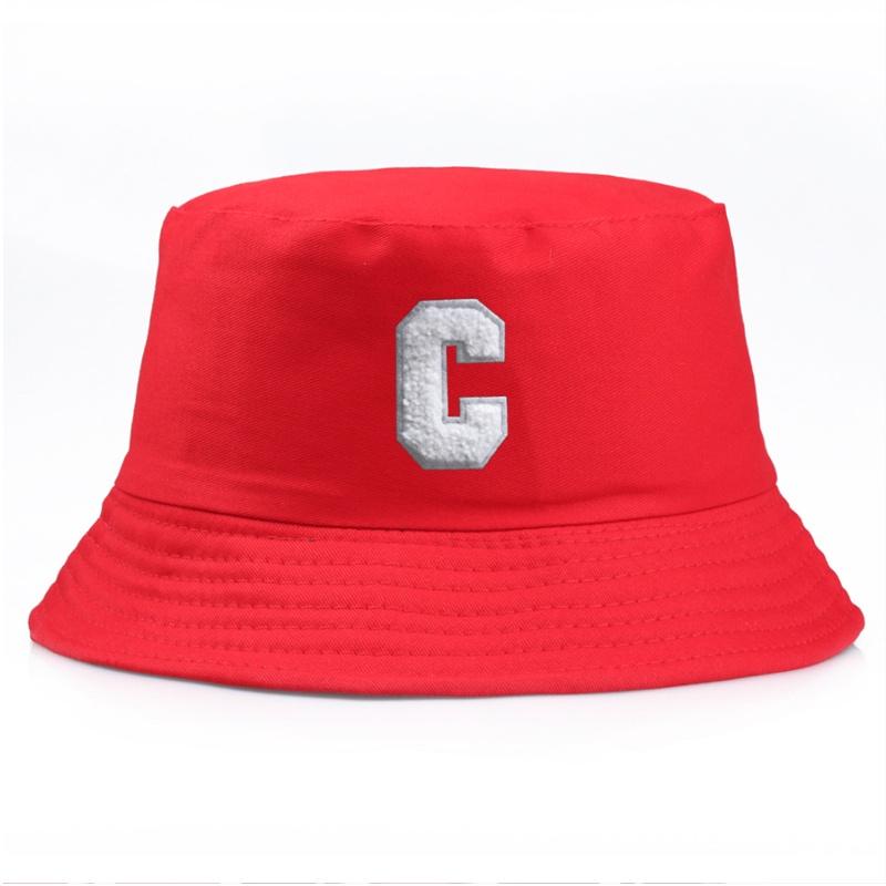 New Letter C Bucket Hat Fisherman Cap For Men And Women
