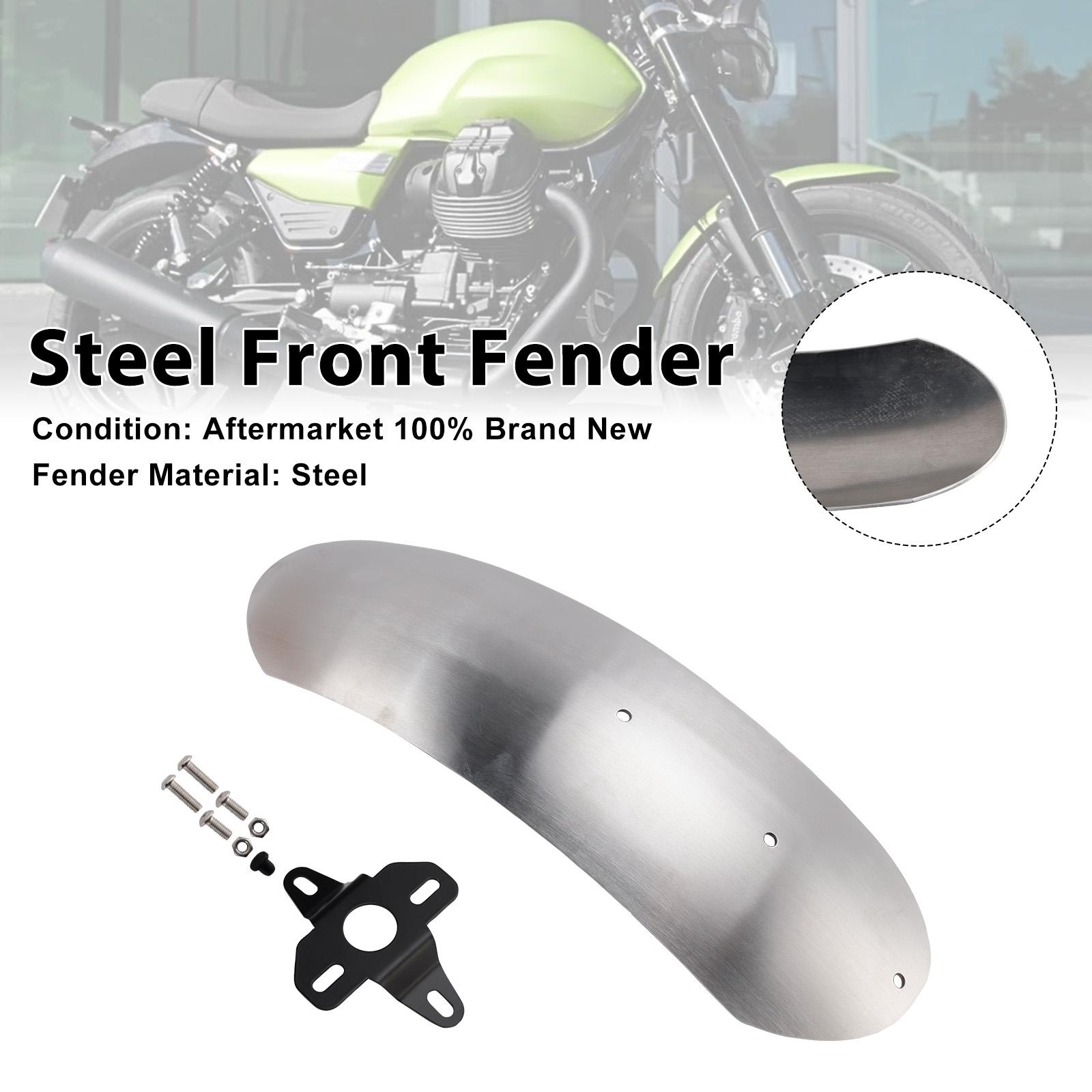 

Steel Front Fender Mudguard Fit For MOTO GUZZI V7 Stone Special 2017-2025 Primary