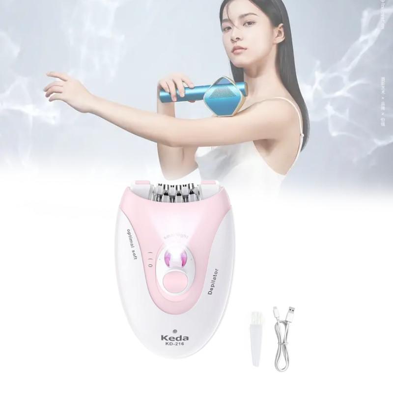 Epilator Women For 2 Speed Setting 36 Tweezers Facial Smooth Glide Epilator Face