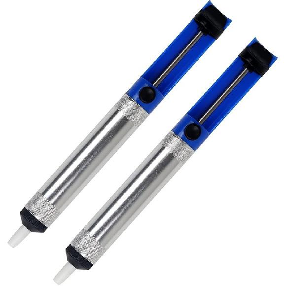 Solder Sucker Desoldering Pump,Electric Soldering Iron Auxiliary Tool Manual Desoldering Suction Pump,Vacuum Pump Solder Removal Tool (1pcs