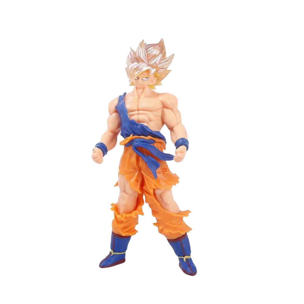 In Stock Anime Dragon Ball Z Super Saiyan Son Goku Broly Vegeta Action Figures Model Desktop Decorations Xmas Birthday Gift Toys