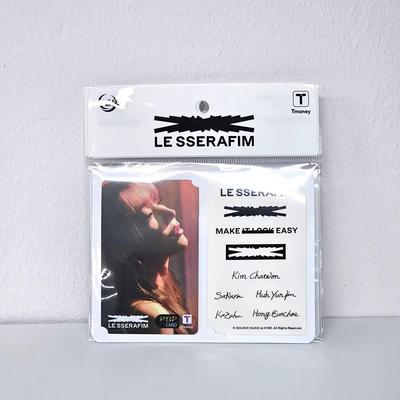 LE SSERAFIM (Unopened, Transferable) Sakura Tea Money Transportation Card
