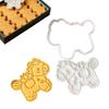 Cookie Cutter  2026 Year Of The Horse Cookie Cutter Horse Mold For Fondant Biscuits Easy Release DIY Cookie Stamp Bakery Tools
