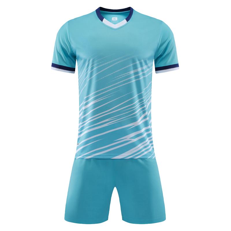 Soccer Print Suit Breathable Club Team Comfortable Quick Dry Shirts Shorts Running  Training Jersey Tracksuit