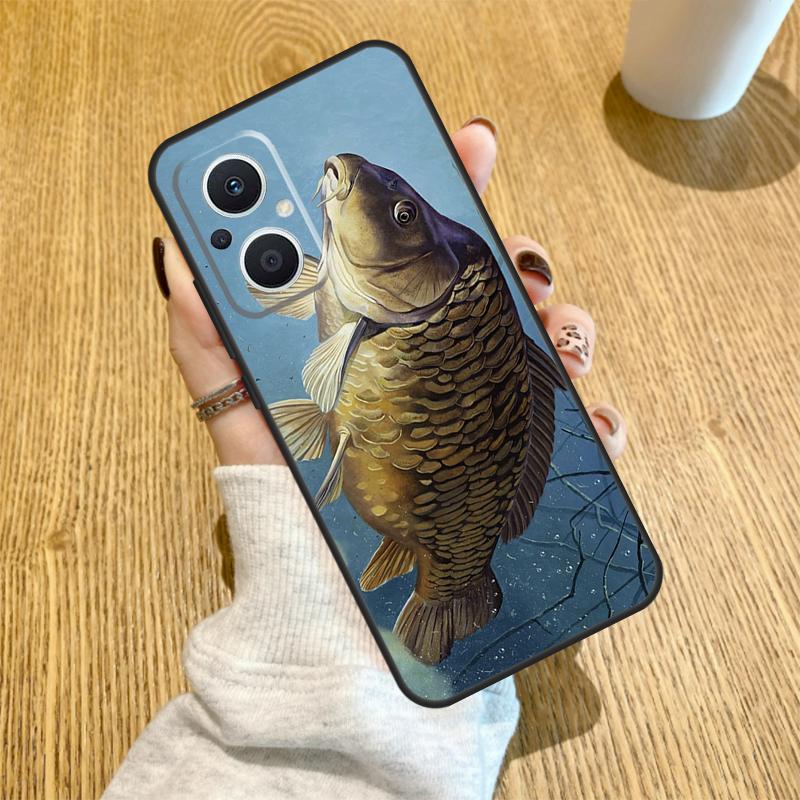 Chub Carp Fish Funda For OPPO Reno 7 8 Lite 14 F 13F 12F 11F 13 12 11 10 Pro OPPO Find X9 X8 X6 X5 Pro Case