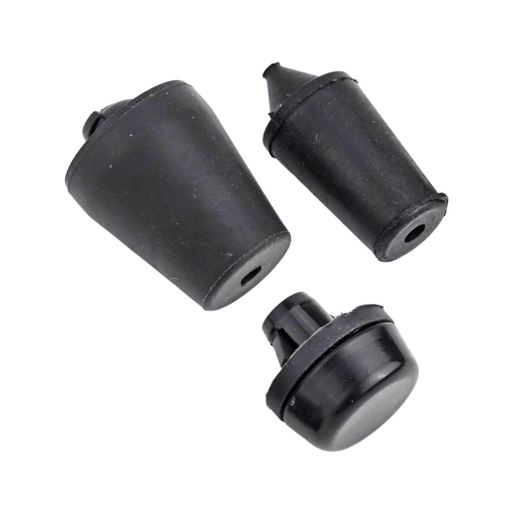 3 Pezzi Guarnizione Ammortizzante Gomma per Portiera/Bagagliaio Per Toyota Per RAV4 09-12 Tappo Ammortizzante Posteriore Blocco Gomma Ammortizzante Portellone