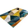 Living Room Decoration Carpet Geometric Dark Pattern Sofa Coffee Table Mat Bedroom Carpet
