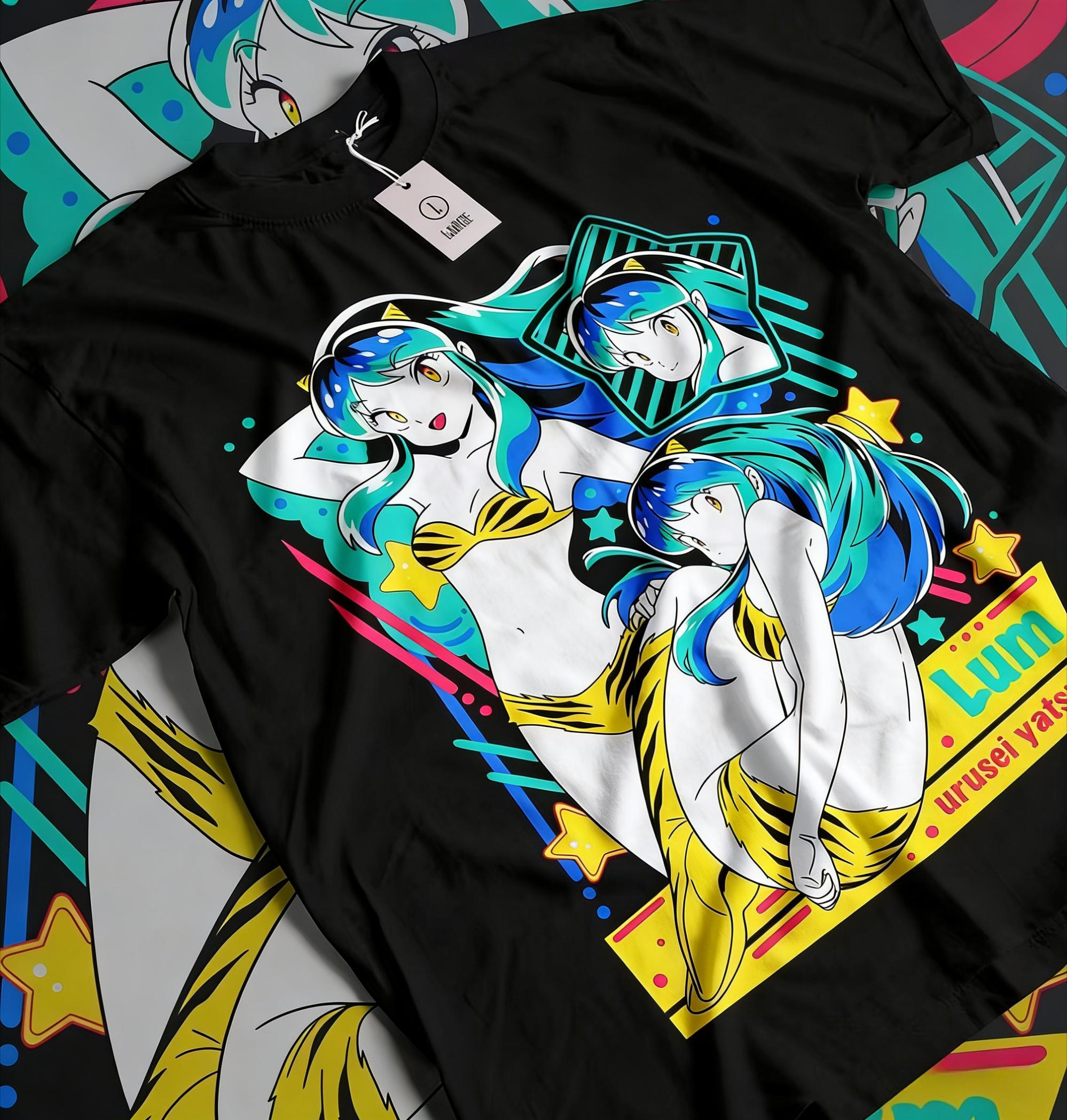 

Ursula Yutula Lum Invader Shirt Vintage Anime Girlfriend Magic Girl Gift Shirt Versatile Tshirt for Unisex and Women 2XL