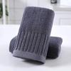 Vertical Stripe Soft Cotton Face Wash Towel - Solid Color for Employee Gifts