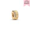 Pandora Ribbed Clip Charm 764078c01