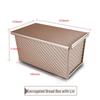 Corrugated Non-stick Toast Box Mold with Lid