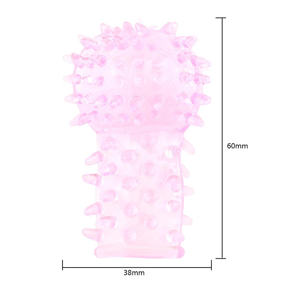 1PC masaj vaginal fără vibrator Jucării pentru masaj cu mânecă pentru degete Stimulator clitorisului G-spot Sex Toys pentru femei Jucării Produse pentru adulți