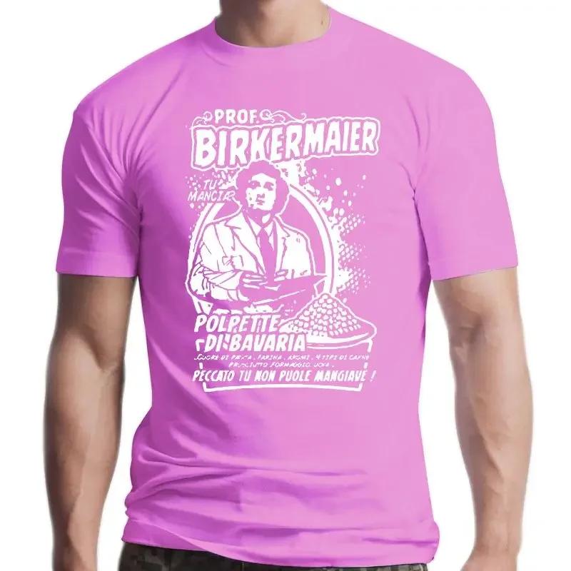 New Prof Birkermaier Fantozzi Contro Tutti Vacanze Alternative Polpette Di Bavaria2050a Unisex Summer Cotton Male Casua Classic