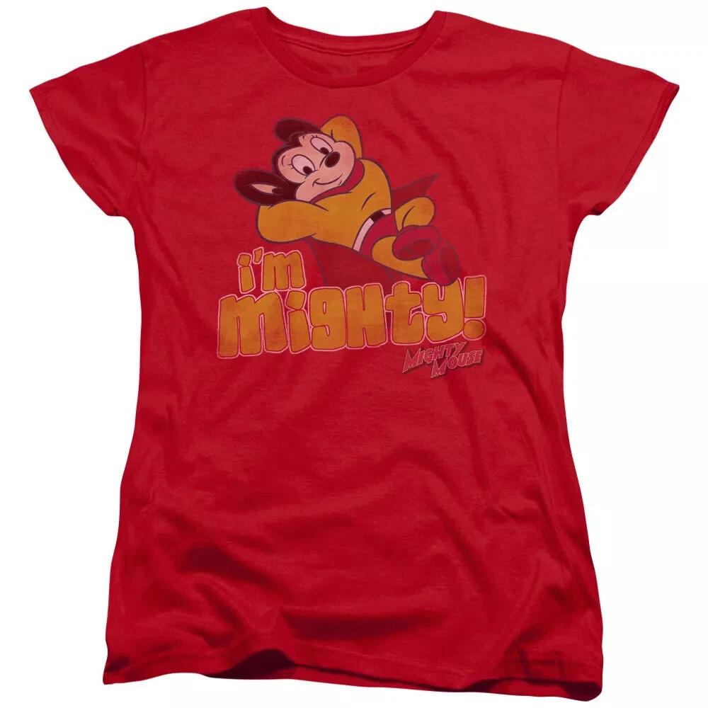 Mighty Mouse  I m Mighty  Women s T-Shirt 2XL