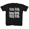 Cheap Trick Band Logo Repeat Youth T Shirt 2T-YXL Rock Music