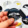 56-65mm Car Wheel Center Hub Cap Emblem Sticker Accessories For Chevrolet Cruze Sonic Silverado Trax Camaro Captiva Aveo Z71 SSR
