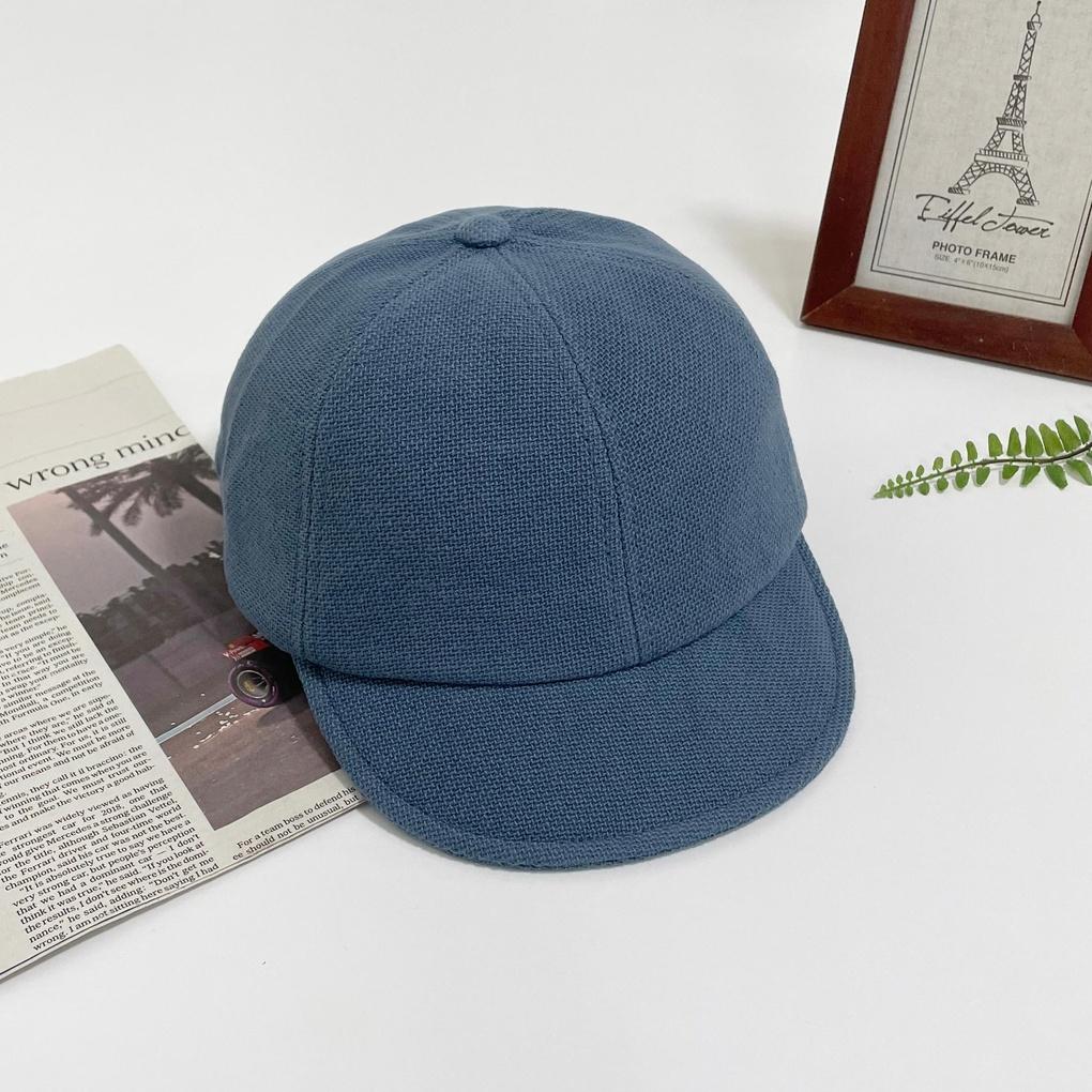 Women's and Men's Daily Simple Short Brim Baseball Cap